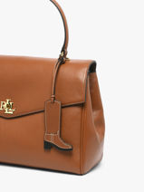 Bag Handle Lauren ralph lauren Brown dryden 32P15684-vue-porte