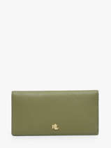 Wallet Dryden Leather Lauren ralph lauren Green dryden 32802917