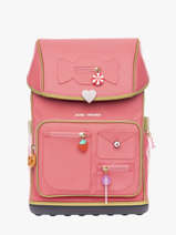 Sac � Dos 2 Compartiments Jeune premier Rose daydream girls G