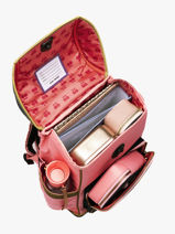 2-compartment Backpack Jeune premier Pink daydream girls G-vue-porte