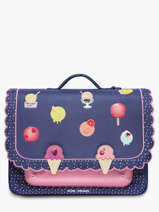 Cartable 2 Compartiments Jeune premier Bleu daydream girls G