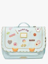 Cartable It Bag Midi Girl 2 Compartiments Jeune premier Bleu daydream girls G