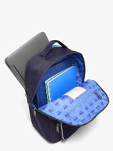 Sac � Dos 1 Compartiment Jeune premier Bleu daydream boys B-vue-porte