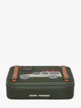 Trousse 1 Compartiment Jeune premier Vert daydream boys B