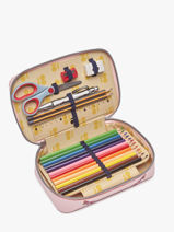 Trousse 1 Compartiment Jeune premier Bleu daydream girls G-vue-porte