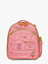 Sac � Dos 1 Compartiment Jeune premier Rose daydream girls G