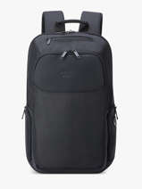 2-compartment Backpack With 15" Laptop Sleeve Delsey Black parvis + 3944603
