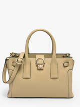 Sac Port� Main S Equestre Cuir Etrier Beige equestre EEQT142S