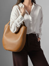 Longchamp Le foulonn� Hobo bag Brown-vue-porte