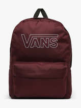 Sac � Dos 1 Compartiment Vans Rouge backpack VN00103A