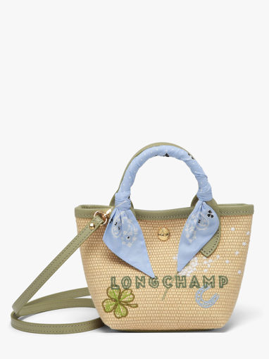 Longchamp Le panier pliage envol Handbag Green