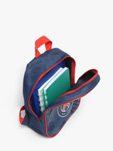 1 Compartment Backpack Paris st germain Blue psg 24BP201S-vue-porte