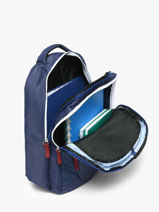 3-compartment Backpack Fc barcelone Blue barca 25BF2043-vue-porte
