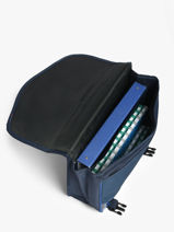 2-compartment Satchel Paris st germain Blue psg 26AP203L-vue-porte