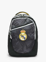 3-compartment Backpack Real madrid Black real 26BR2043
