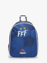 1 Compartment Backpack Federat. france football Blue fff 26ZX201S
