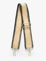 Shoulder Strap Miniprix Beige straw 55E26
