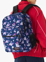 Sac � Dos Morius 2 Compartiments + Pc 15" Eastpak Bleu authentic K40F-vue-porte