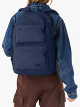 1 Compartment Backpack With 13" Laptop Sleeve Eastpak Blue double casual EK0A5B7Y-vue-porte