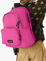 Sac � Dos 1 Compartiment + Pc 16" Eastpak Rose authentic EK0A5BIK-vue-porte