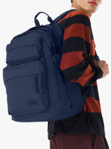 1 Compartment Backpack With 16" Laptop Sleeve Eastpak Blue double casual EK0A5BIT-vue-porte