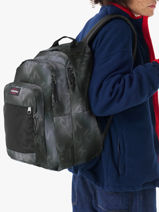 Sac � Dos 2 Compartiments + Pc 15" Eastpak Gris authentic EK0A5BKS-vue-porte
