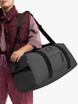 Duffle Bag Authentic Luggage Eastpak Gray authentic luggage K79D-vue-porte