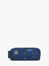 2-compartment Pouch Caramel et cie Blue fier GA