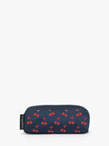 2-compartment Pouch Caramel et cie Blue boheme FI