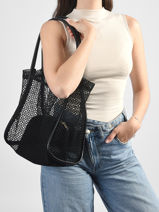Shoulder Bag Fielt Ines de laure Black fielt 1685537-vue-porte