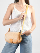 Shoulder Bag Le Boh�mien Orangeade Leather Paul marius Orange orangeade BOHEMORA-vue-porte