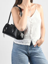 Sac Port� �paule Emblem Trio Calvin klein jeans Noir emblem trio 4F3369G-vue-porte