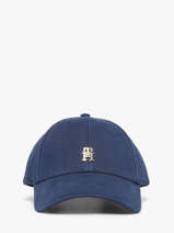Casquette Tommy hilfiger Bleu elevated chic AW17631