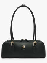 Sac Port� �paule Th Grace Tommy hilfiger Noir th grace AW18748
