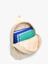 Mini Backpack Pret Beige ridge and row 1460-vue-porte
