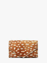 Coin Purse Agnes Leather Etrier Brown agnes EAGN5018