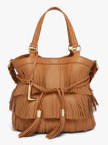 Sac Port� Main 150 Ans Lancel Marron 150 ans A14095