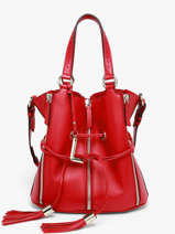 Sac Port� Main 150 Ans Lancel Rouge 150 ans A14098