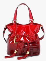 Sac Port� Main 150 Ans Lancel Rouge 150 ans A14106