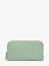 Leather Caviar Wallet Milano Green caviar CA18115