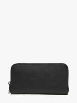 Leather Caviar Wallet Milano Black caviar CA18115