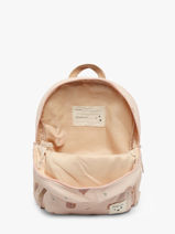 Mini Sac � Dos Kidzroom Beige little story 1684-vue-porte