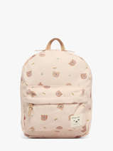 Mini Backpack Kidzroom Beige little story 1684
