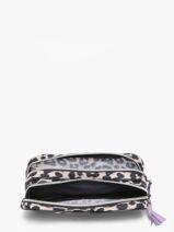 Trousse 2 Compartiments Milky kiss Beige leopard luxe 1363-vue-porte
