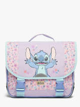 2-compartment Satchel Lilo & stitch Violet spring smiles 1726