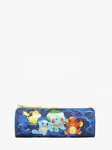 1 Compartment Pouch Pokemon Blue pokemon & friends 26KK207P