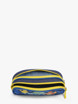2-compartment Pouch Pokemon Blue pokemon & friends 26KK207D-vue-porte