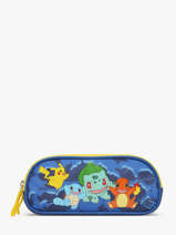 Trousse 2 Compartiments Pokemon Bleu pokemon & friends 26KK207D