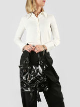 Satchel 150 Ans Lancel Black 150 ans A14100-vue-porte