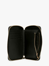 Portefeuille Tommy hilfiger Noir th logotape AW18699-vue-porte